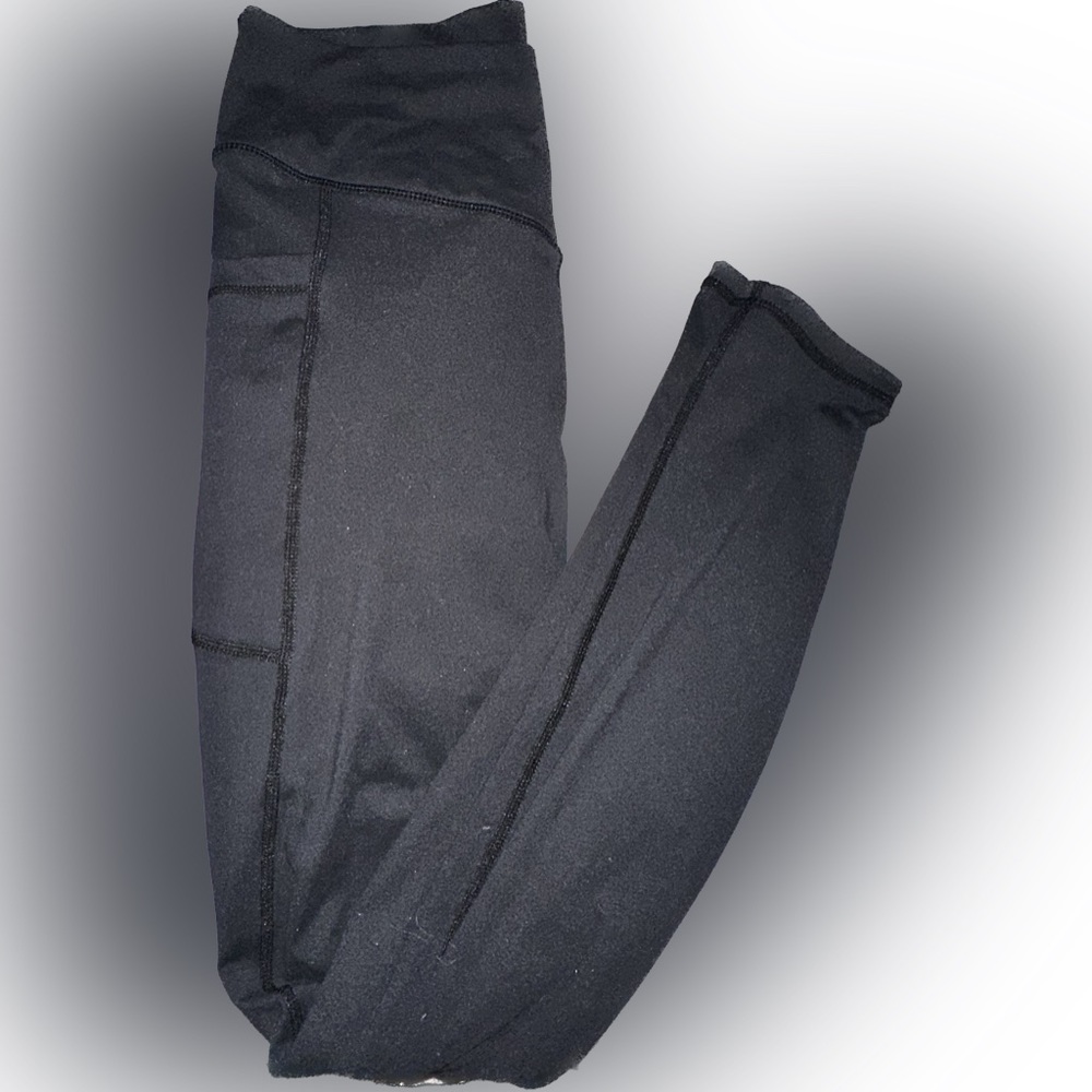 Black High Rise Leggings